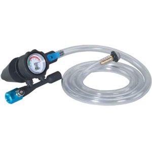 Recargador de refrigerante con preventor de bloqueo de aire
